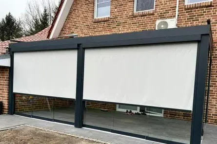 Screens van MB Sun inclusief aluminium profielen van MB Aluminium